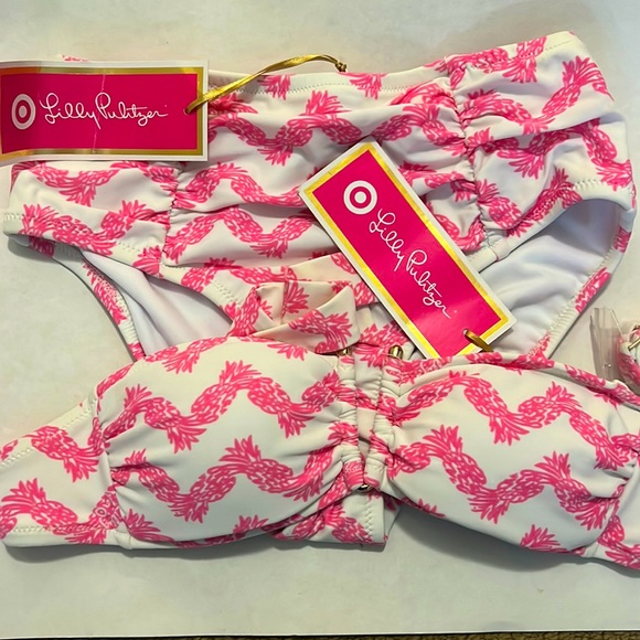 NWT from the vault! Brand new Lilly Pulitzer for Target Holy Grail 🍍Bikini Set - Picture 2 of 7